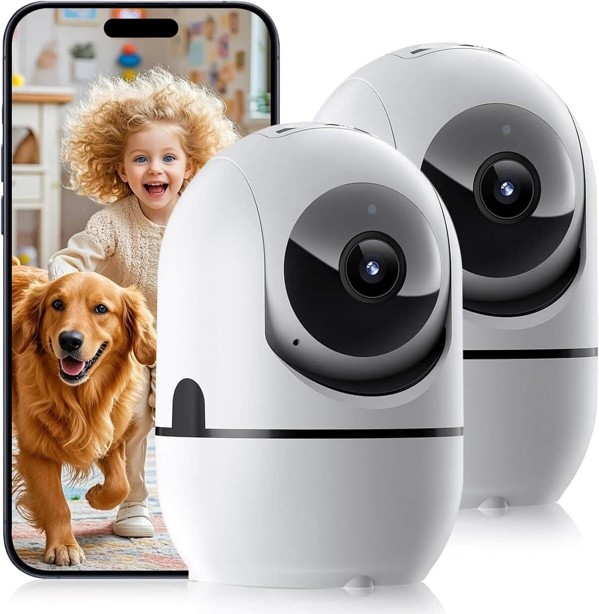 Test des caméras WiFi GBIUT sécurités maison & animaux