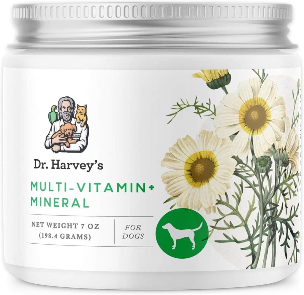 Test des compléments multi-vitamines Dr.  Harvey pour chiens