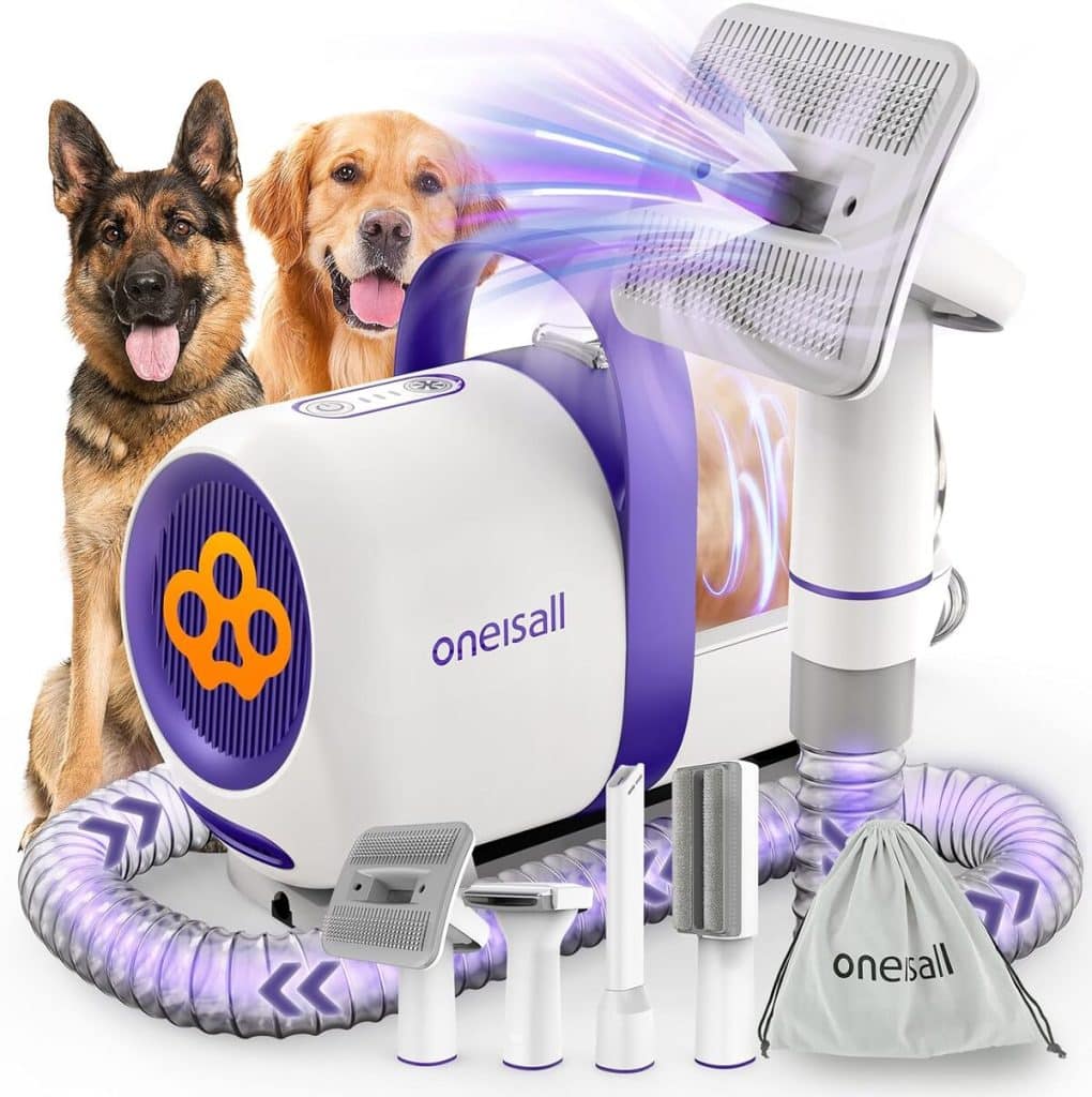 Test du kit de toilettage pour chien oneisall avec aspirateur intégré