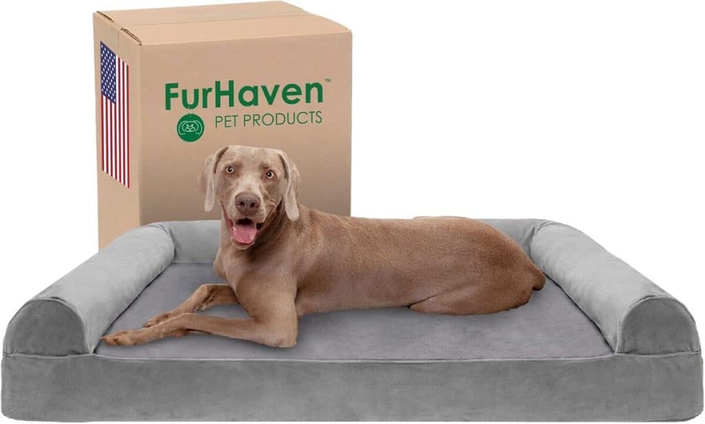 Test du panier orthopédique matelassé FurHaven pour animaux