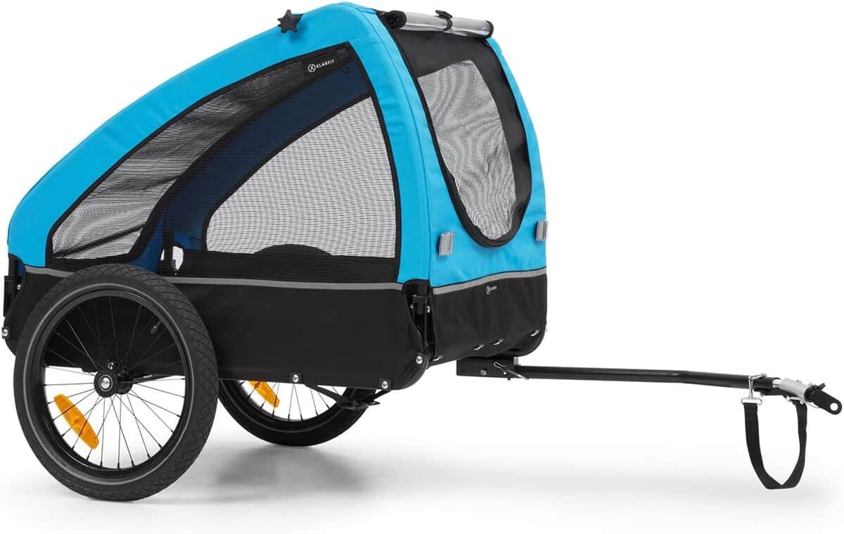 Test Klarfit Husky City remorque vélo pliable pour chiens