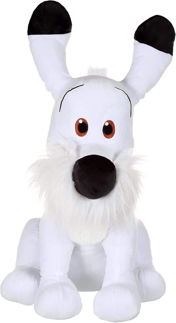 GIPSY Toys - Peluche Chien Idéfix 60 cm - Idéfix et Les irréductibles - 056239 Blanc