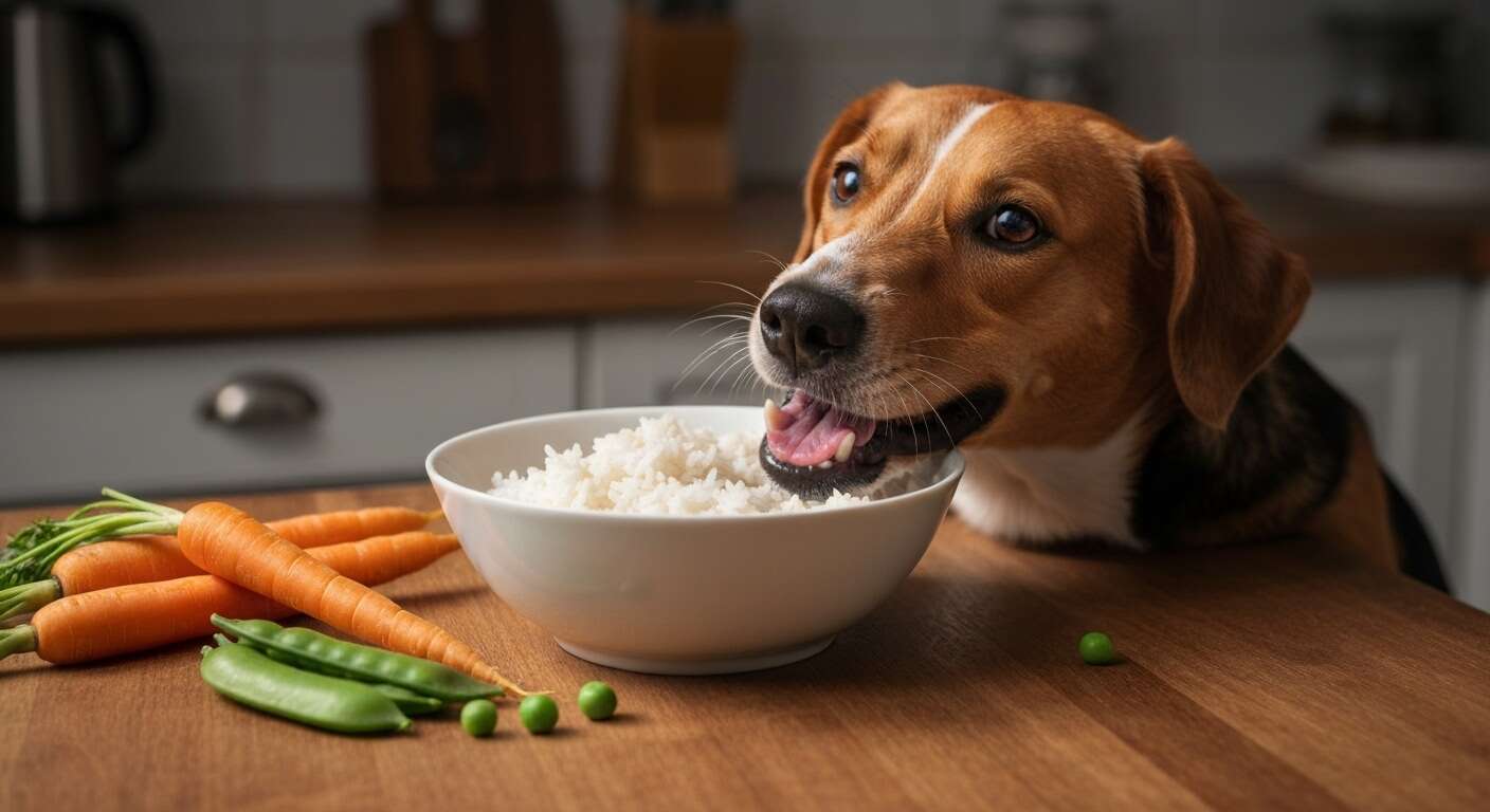 Alternatives au riz pour varier les repas canins