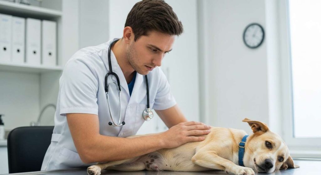 Risques de retournement d'estomac chez les chiens