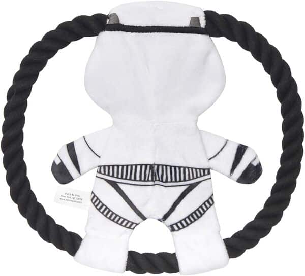 STAR WARS Frisbee en peluche pour animaux de compagnie - Jouet à rapporter pour chien - Jouet à tirer pour chien - Jouet mignon et doux pour animaux de compagnie