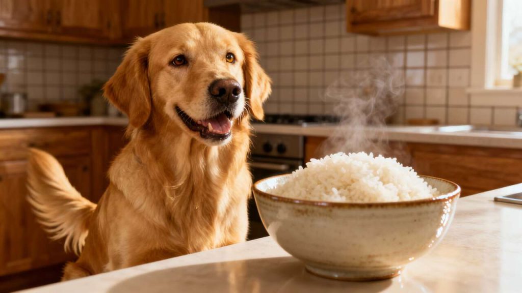 Les bienfaits du riz pour les chiens