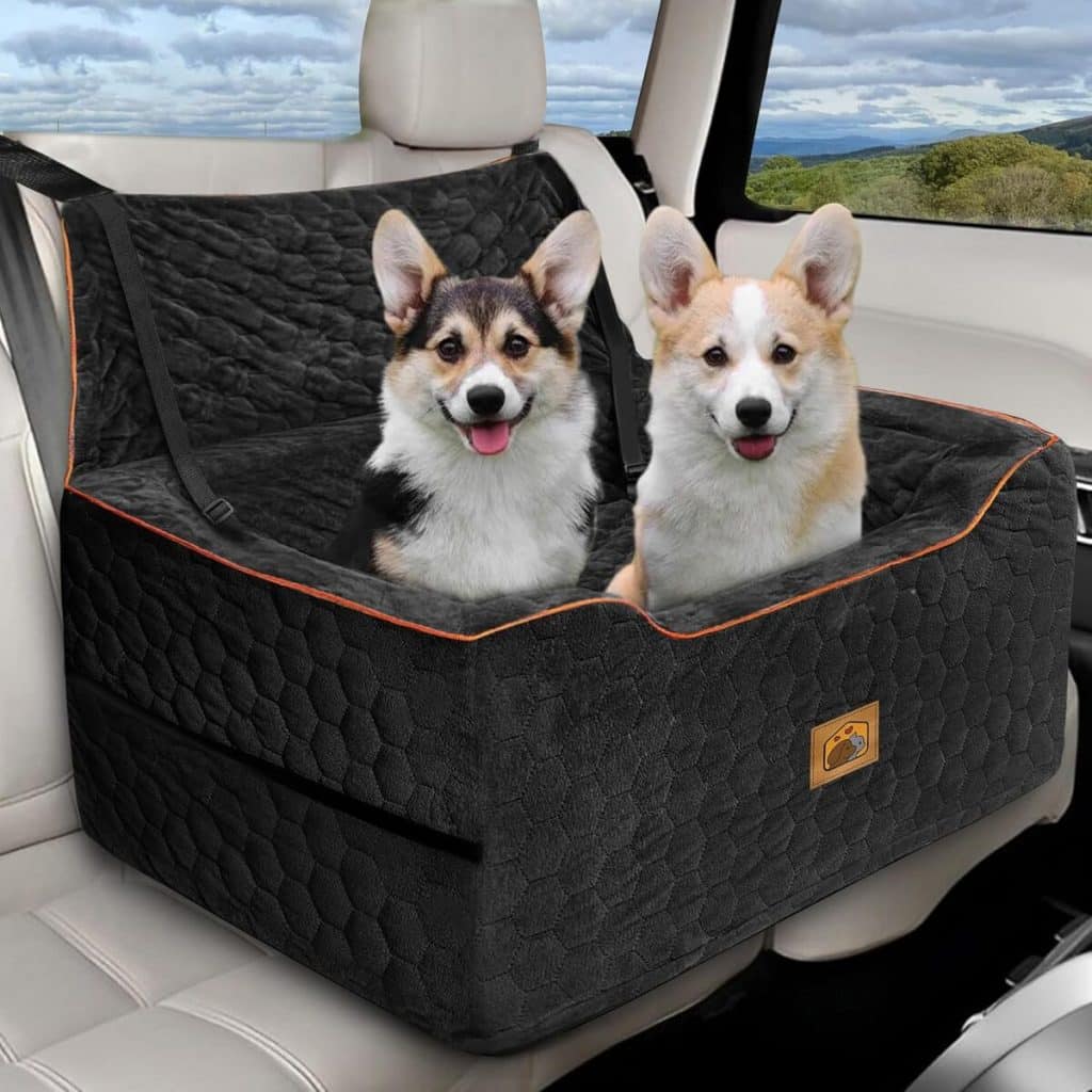 Test du siège auto melafa365 pour chien de taille moyenne