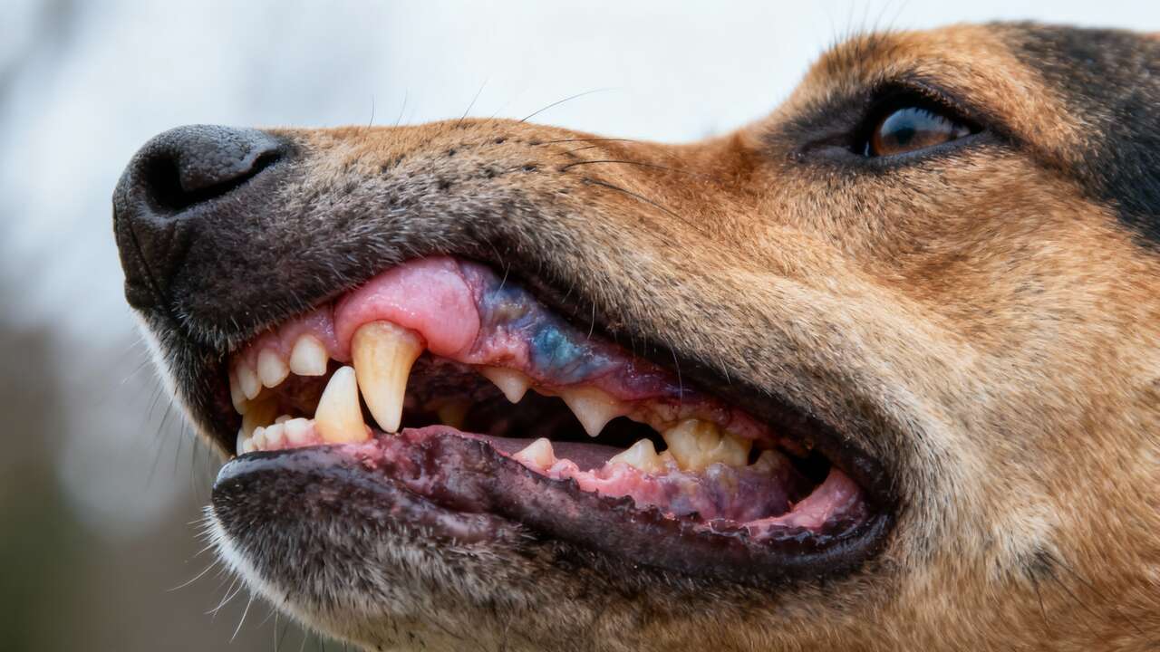 Couleurs des gencives chez le chien : que signifient-elles ?