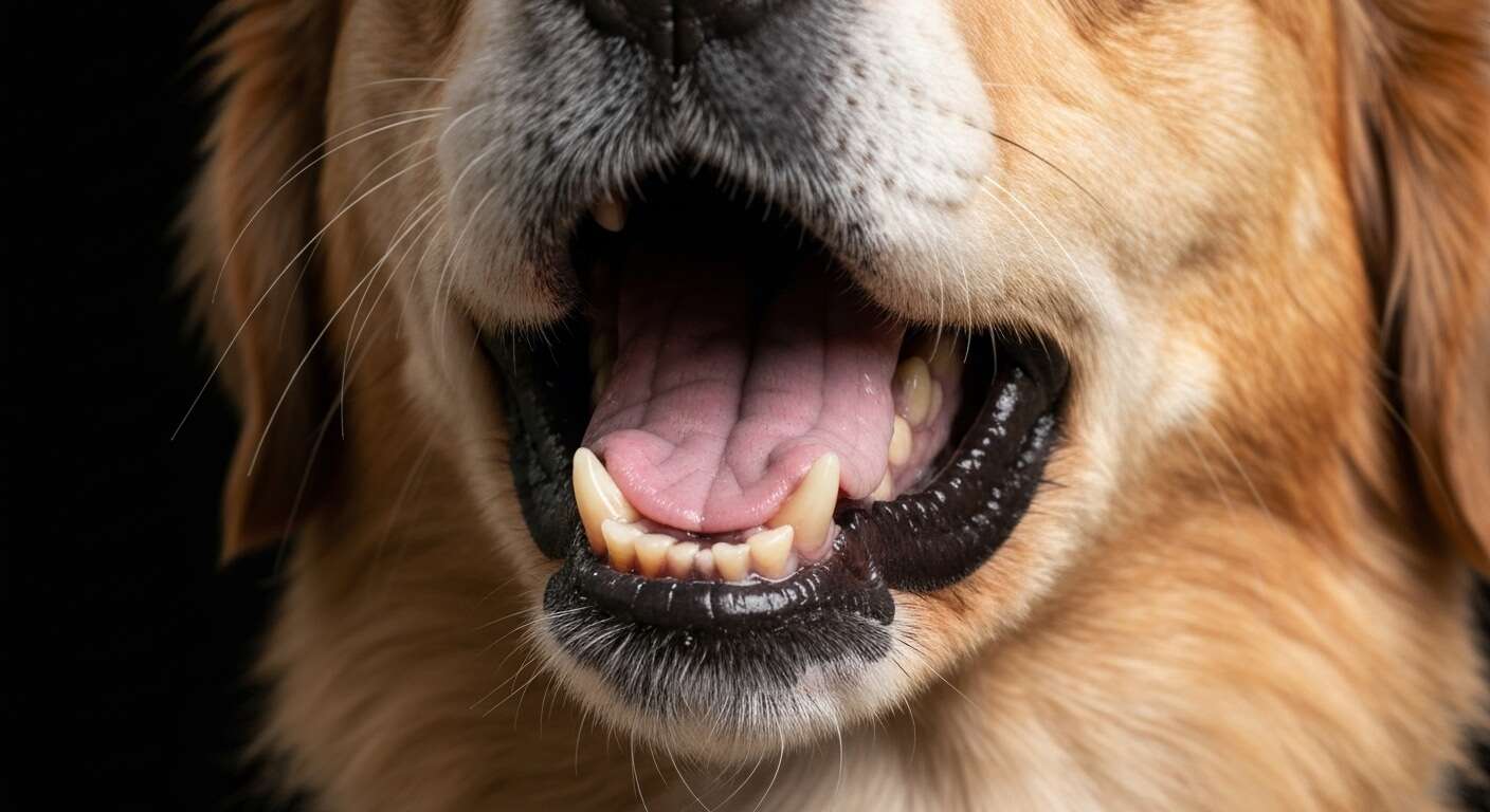 Les diff&eacute;rentes couleurs des gencives chez le chien