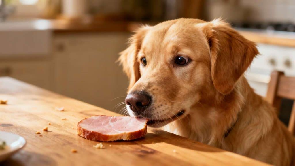 Peut-on donner du jambon à son chien ?