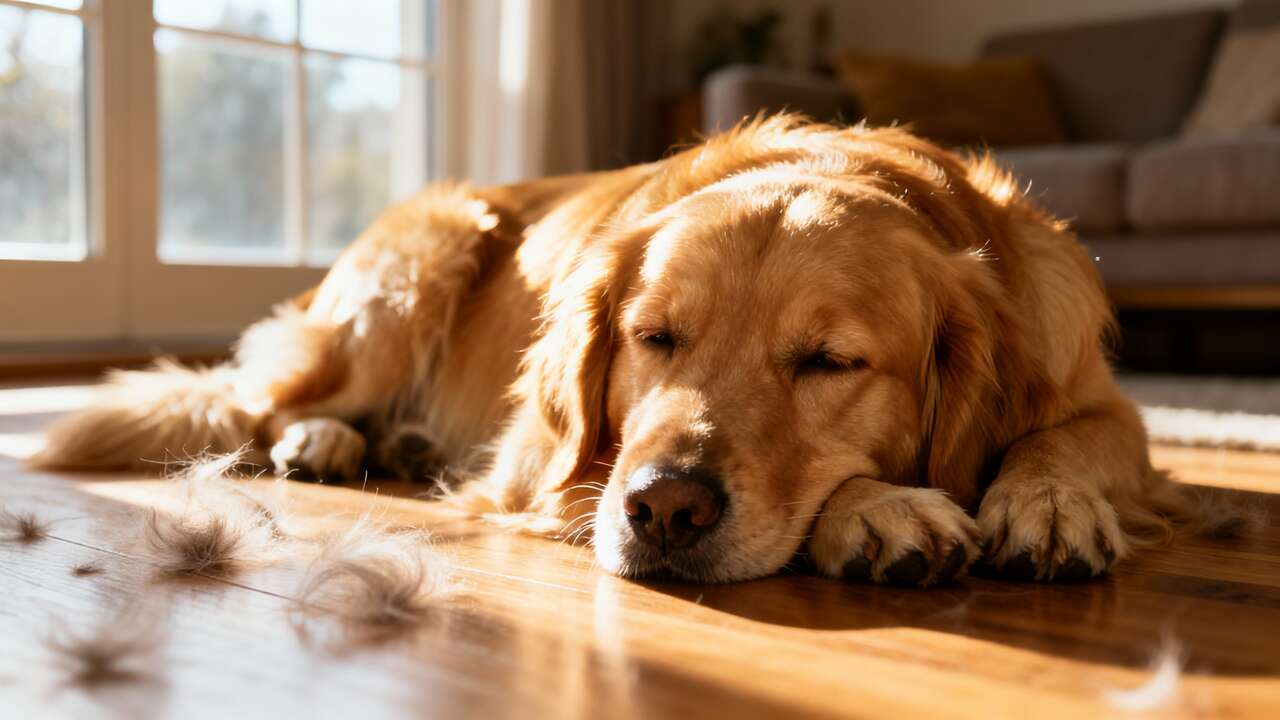 Chien : comment gérer la perte de poils ?