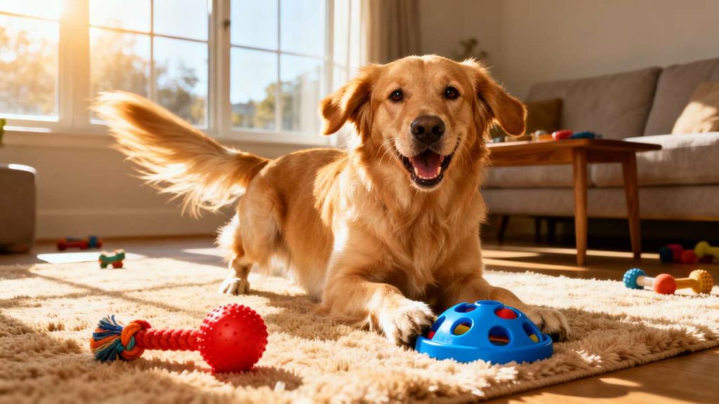 Comment occuper mon chien avec des jouets pendant mon absence ?