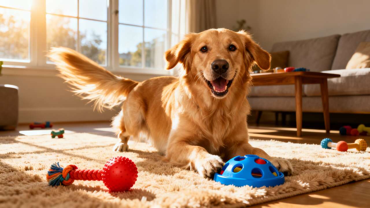 Comment occuper mon chien avec des jouets pendant mon absence ?