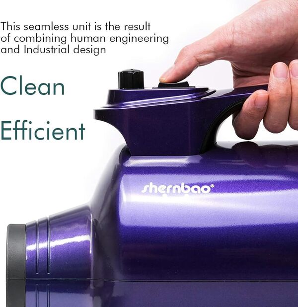 shernbao Sèche-Cheveux Séchoir Animaux Pulseur Professionnel à Haute Vitesse pour Chien 5.0HP (Violet)