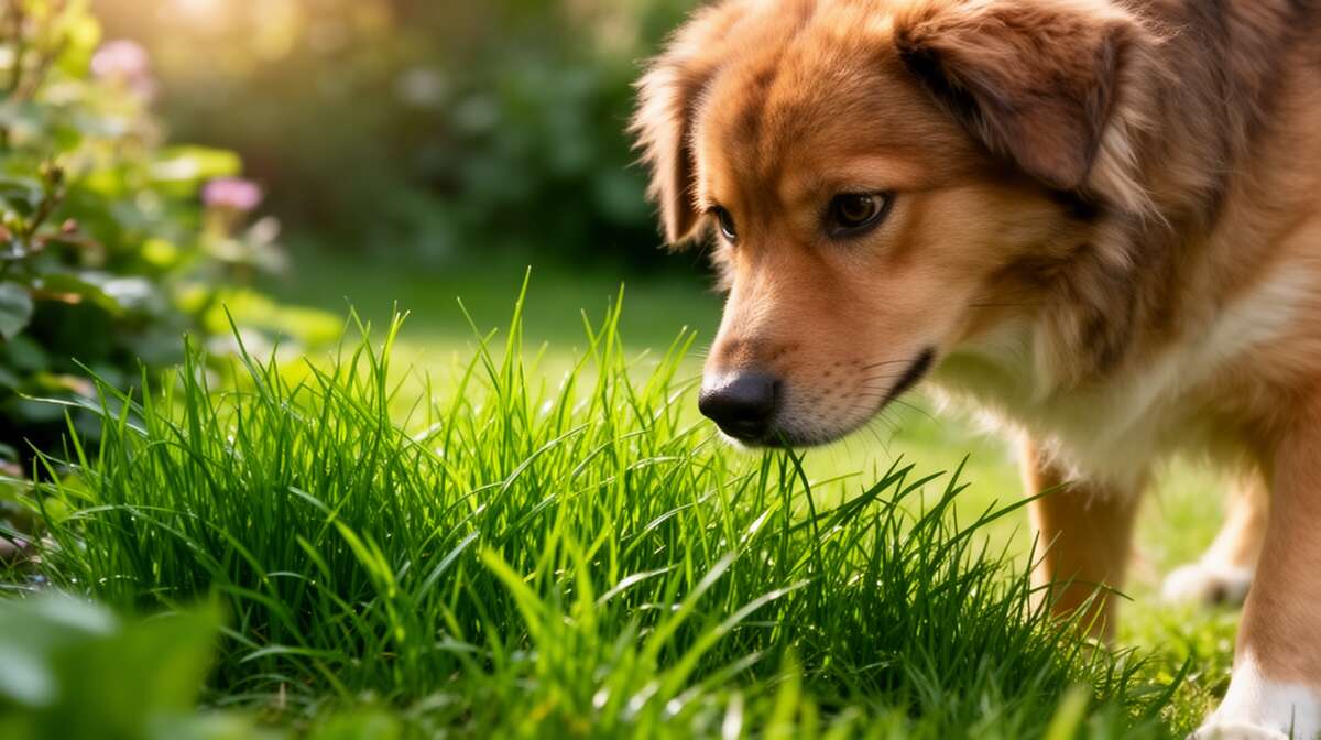 Les raisons courantes pour lesquelles un chien mange de l'herbe