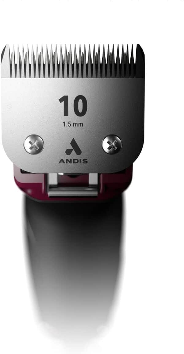 Andis Excel 68530 Kit de tondeuse professionnelle à lame amovible à 5 vitesses – Toilettage animal/chien, moteur rotatif, boîtier antidérapant doux, cordon de 35,6 cm, pour tous les manteaux et races