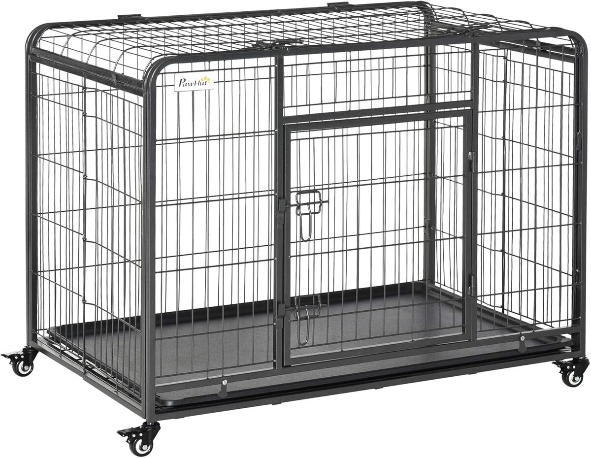 Test de la cage pour chien pliable PawHut : pratique et robuste