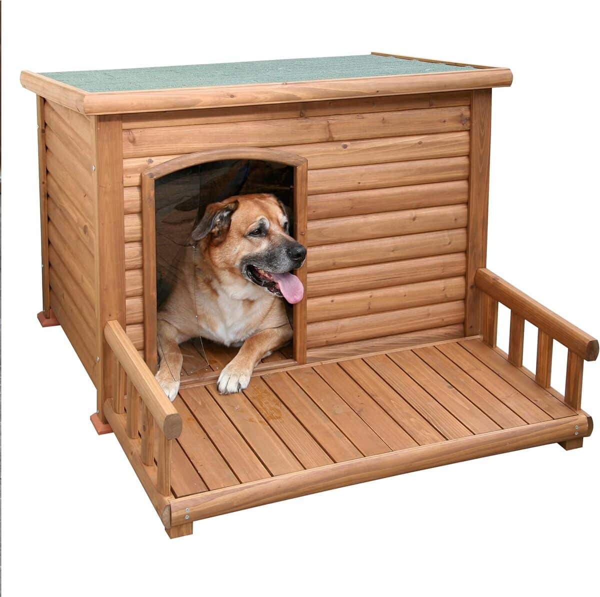 Test de la niche Kerbl Pet avec terrasse pour chien