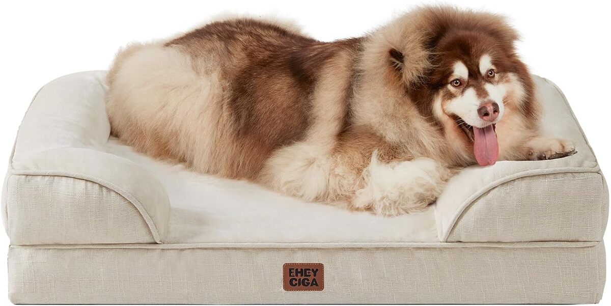 Test du panier orthopédique EHEY dehoussable XXL pour chien