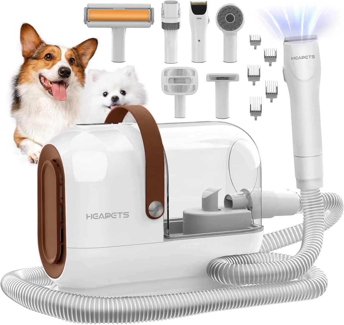 Test : kit de toilettage HEAPETS, aspirateur 3 L et tondeuse silencieuse