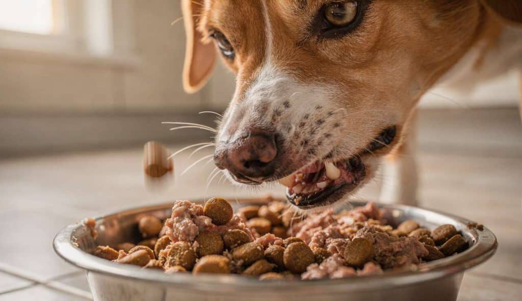Pourquoi les chiens mangent-ils trop vite ?