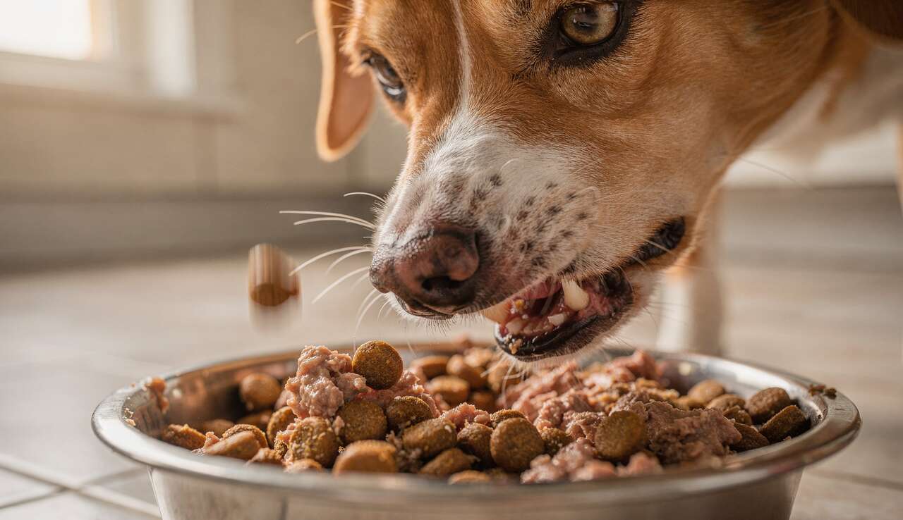 Pourquoi les chiens mangent-ils trop vite ?