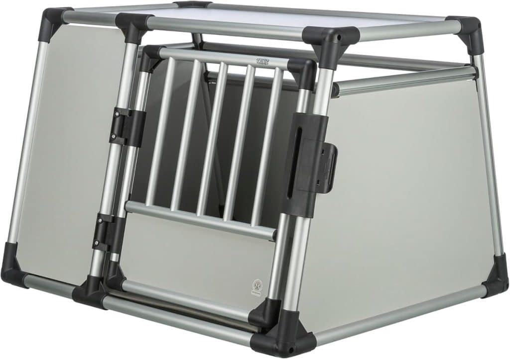 Test : caisse de transport pour chiens Trixie en aluminium
