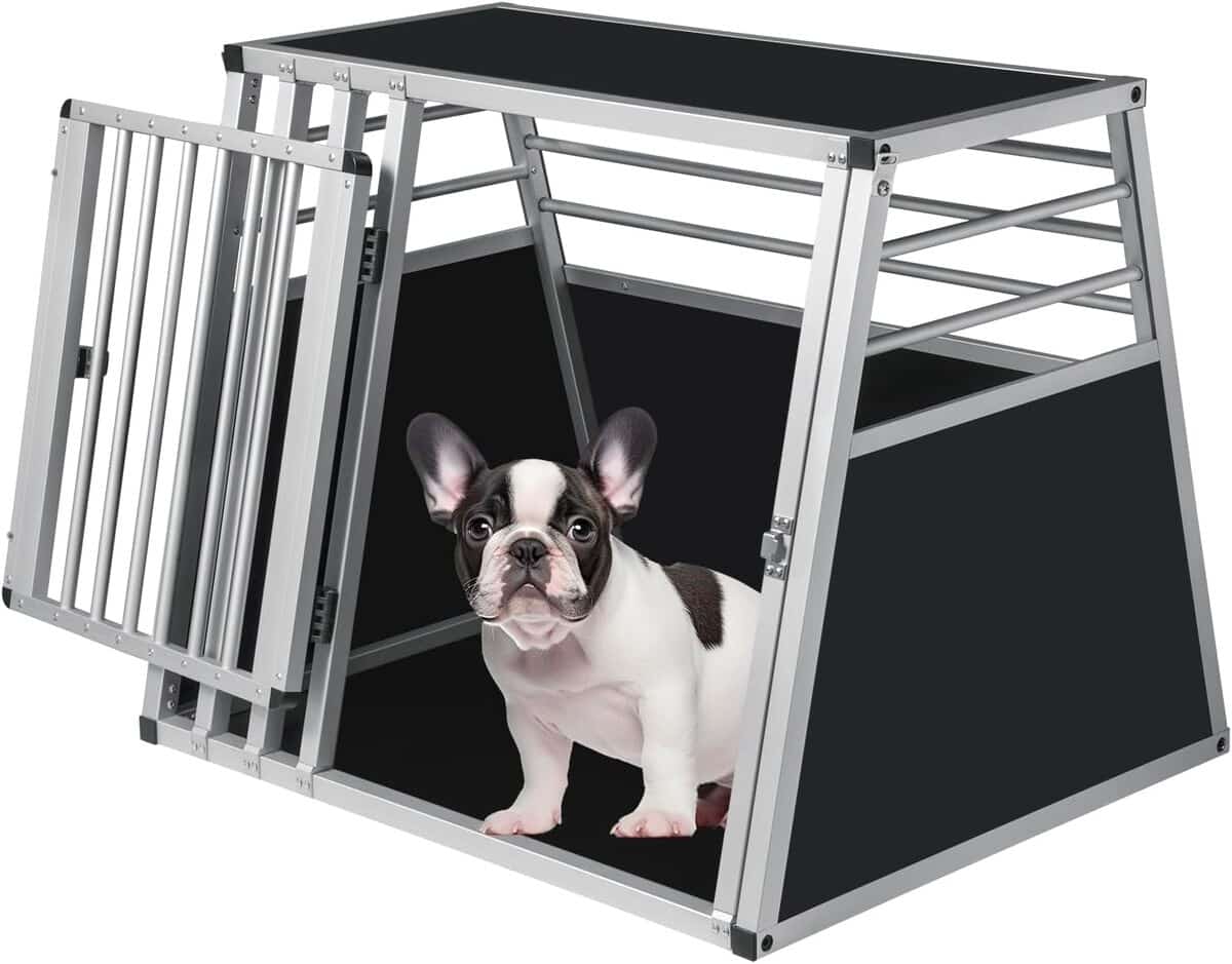 Test de la caisse de transport EUGAD pour chien en aluminium 80x65x65 cm
