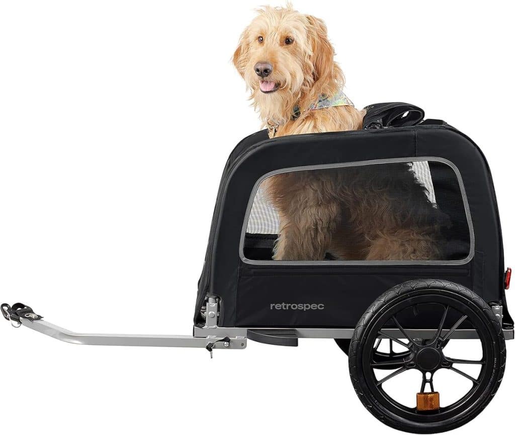 Test de la remorque de vélo Retrospec Rover Hauler 4333 pour chiens