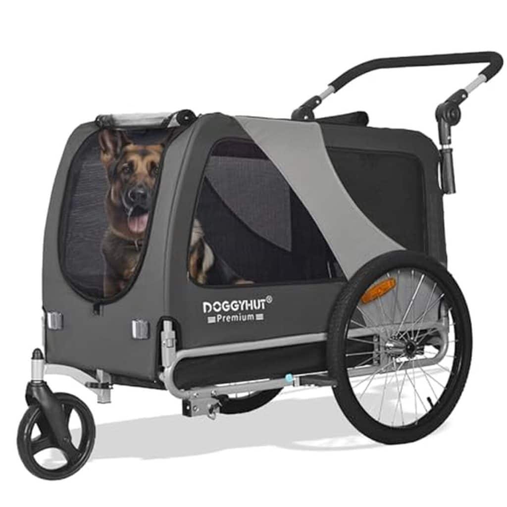 Test Doggyhut TIGGO XXL : remorque idéale pour grands chiens