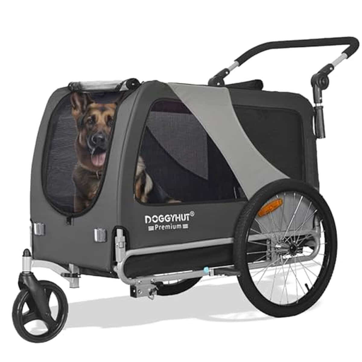 Test Doggyhut TIGGO XXL : remorque idéale pour grands chiens