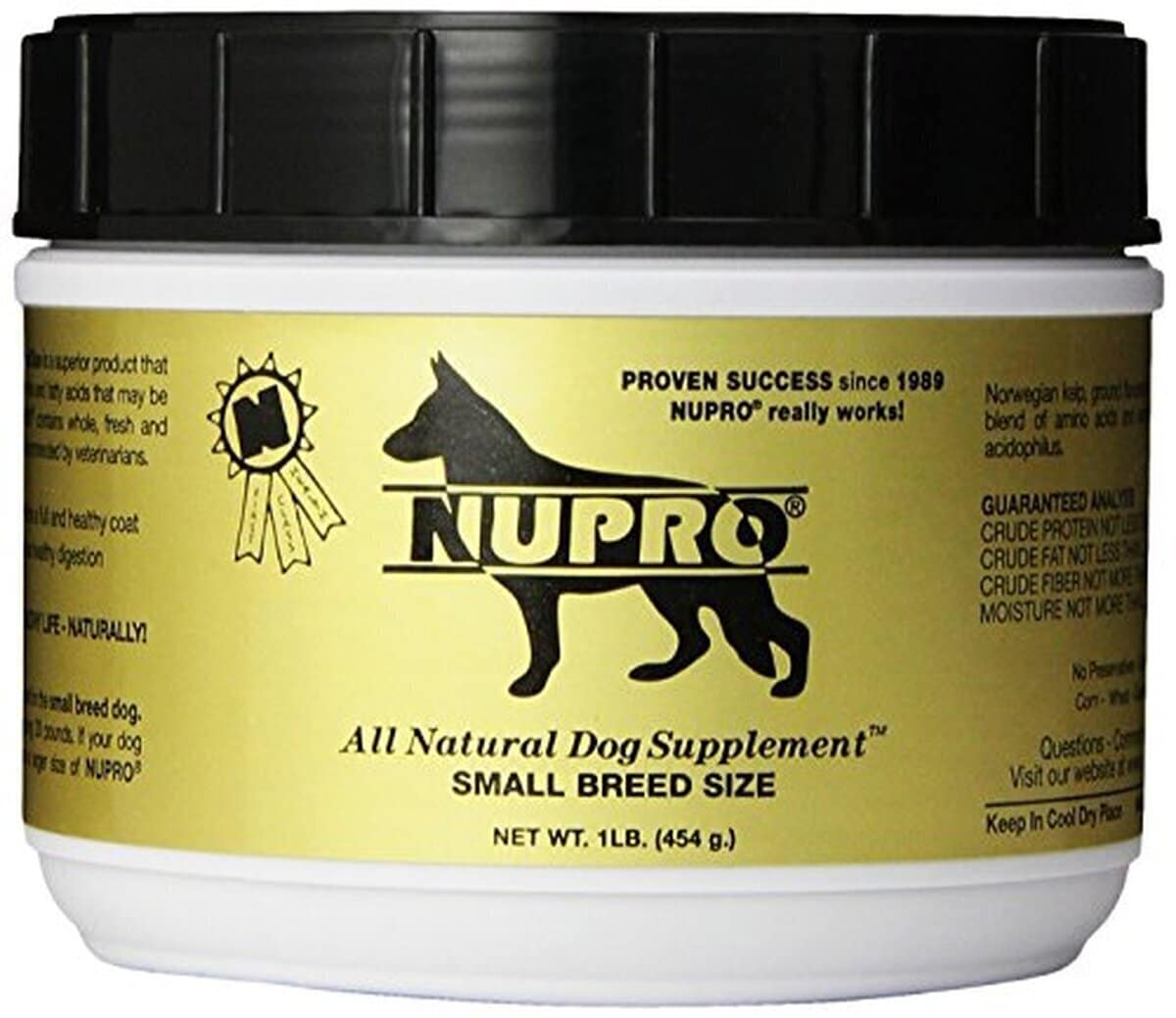 Test du complément naturel NuPro Nutri-Pet pour chiens