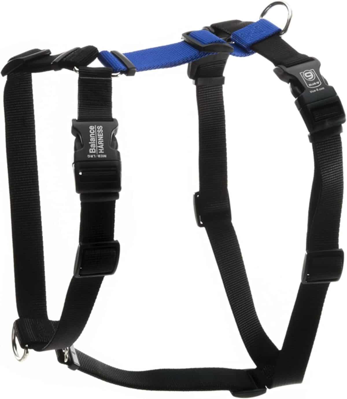Test du harnais anti-traction Blue-9 pour dressage canin, taille M/L