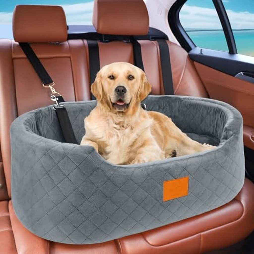 Test du siège auto Feporen pour chiens : confort et sécurité