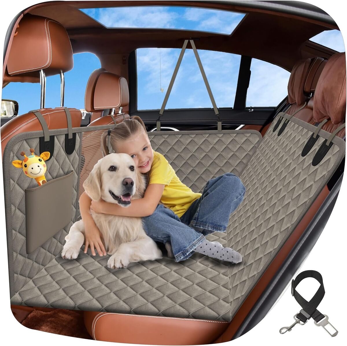 Test : housse de siège hamac pour chiens robustes et imperméable
