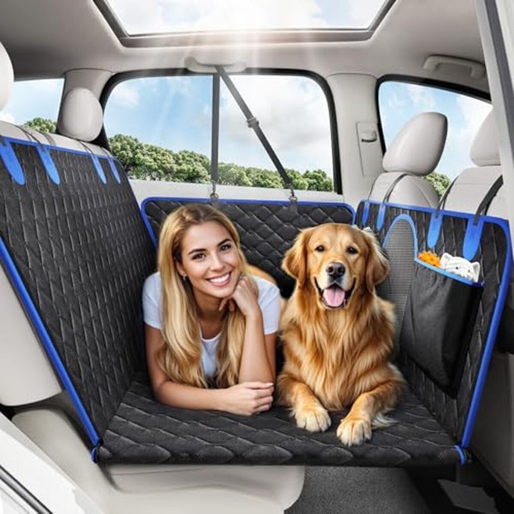 Test : housse Tivray protection siège arrière chien imperméable