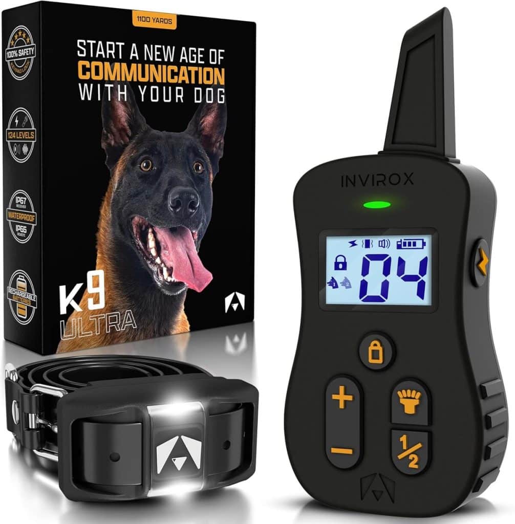 Test Invirox Ultra K9 : collier de dressage pour chien performant