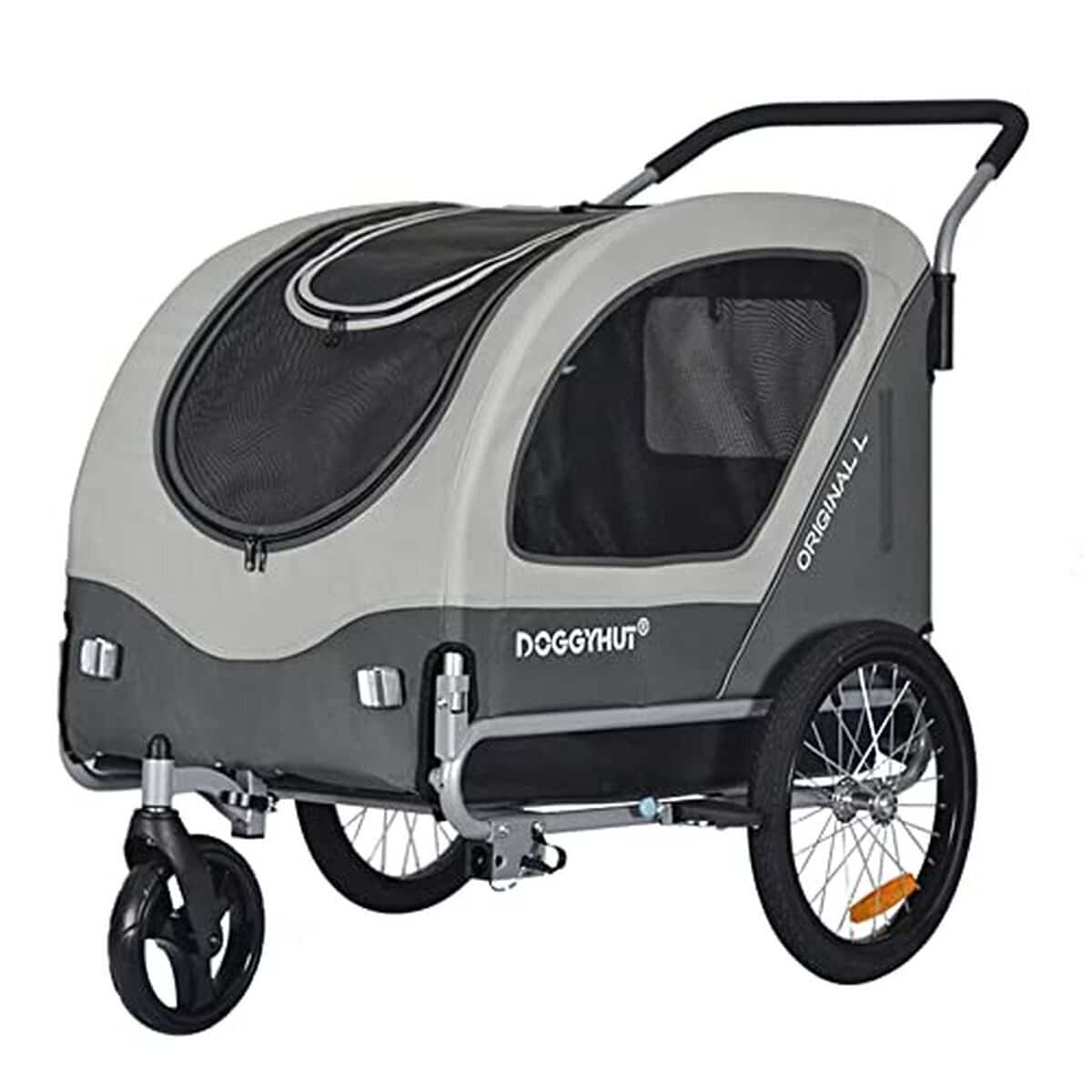Test : remorque vélo Doggyhut Original L pour chiens