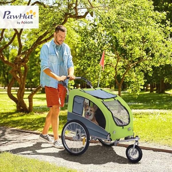 Découvrez notre essai détaillé de la remorque vélo pour chien PawHut Homcom D00–051 2 en 1 : confort, qualité et praticité. Parfait pour transporter votre compagnon à quatre pattes  !