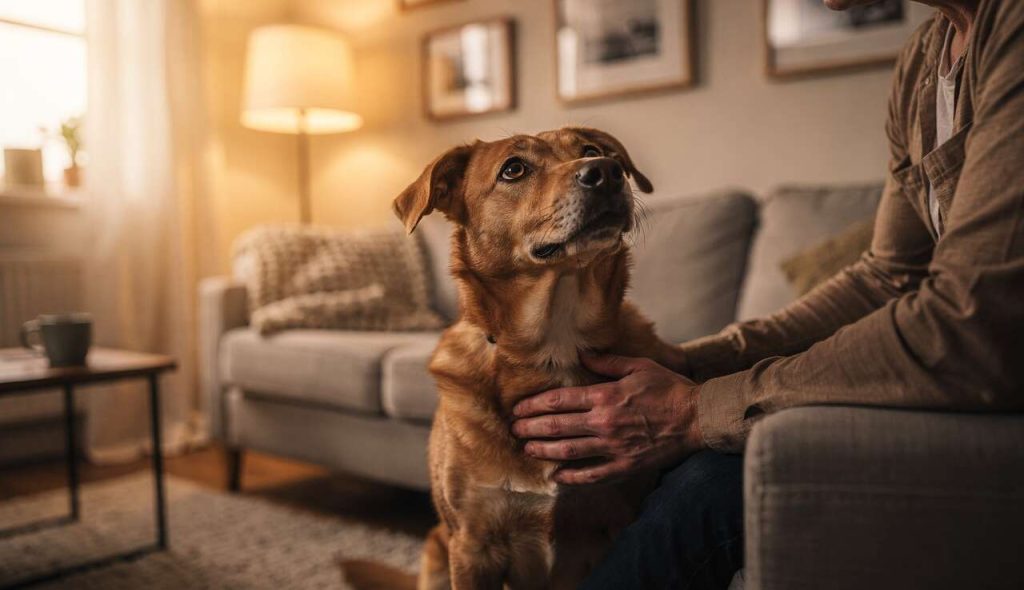 Que pense un chien en regardant son maître ?