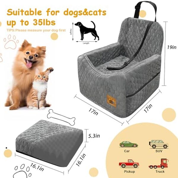 Découvrez notre comparatif détaillé des sièges auto pour chiens en mousse à mémoire de forme et choisissez le confort optimal pour votre compagnon à quatre pattes.