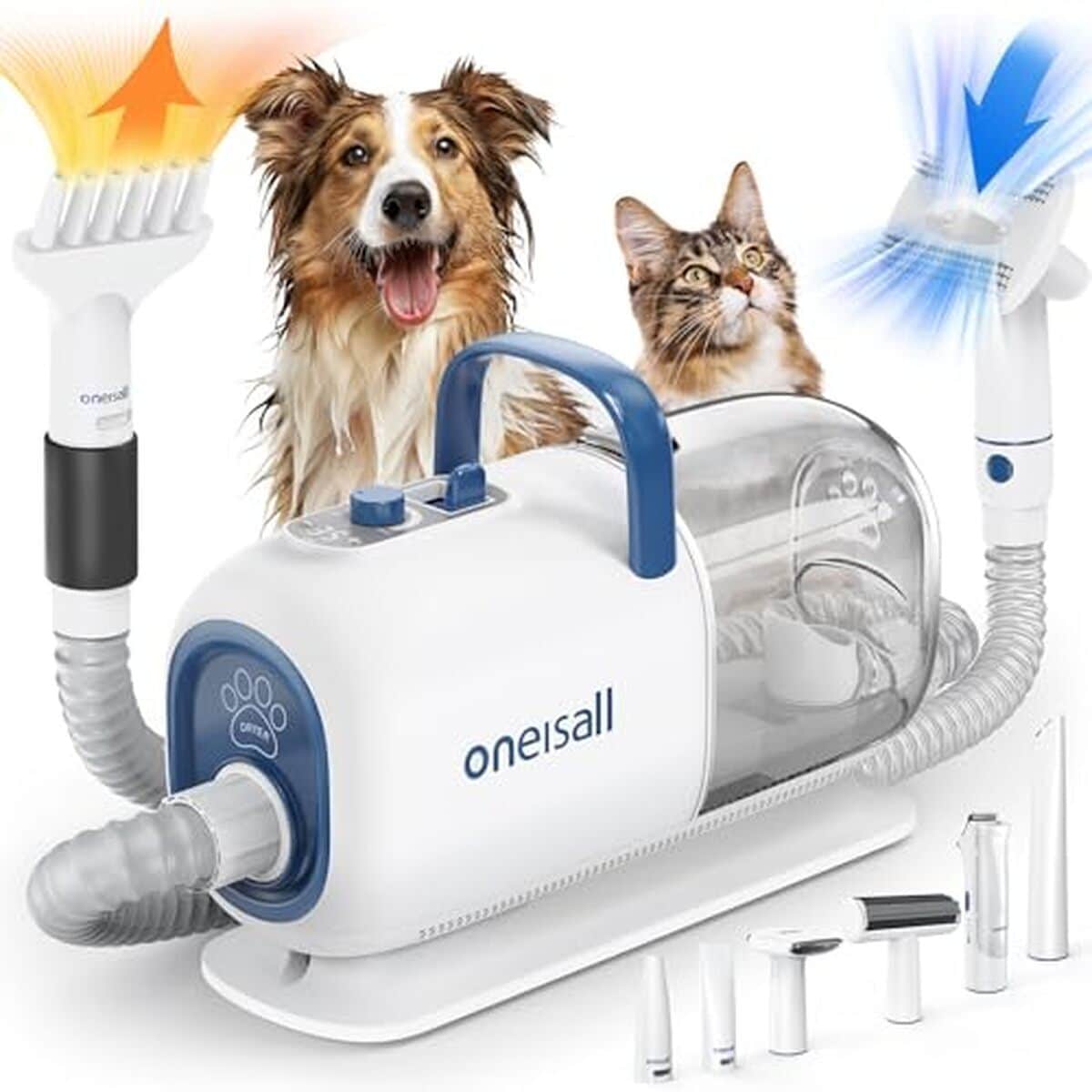 Évaluation de la tondeuse oneisall avec aspirateur-sécheur 2, 5L pour animaux