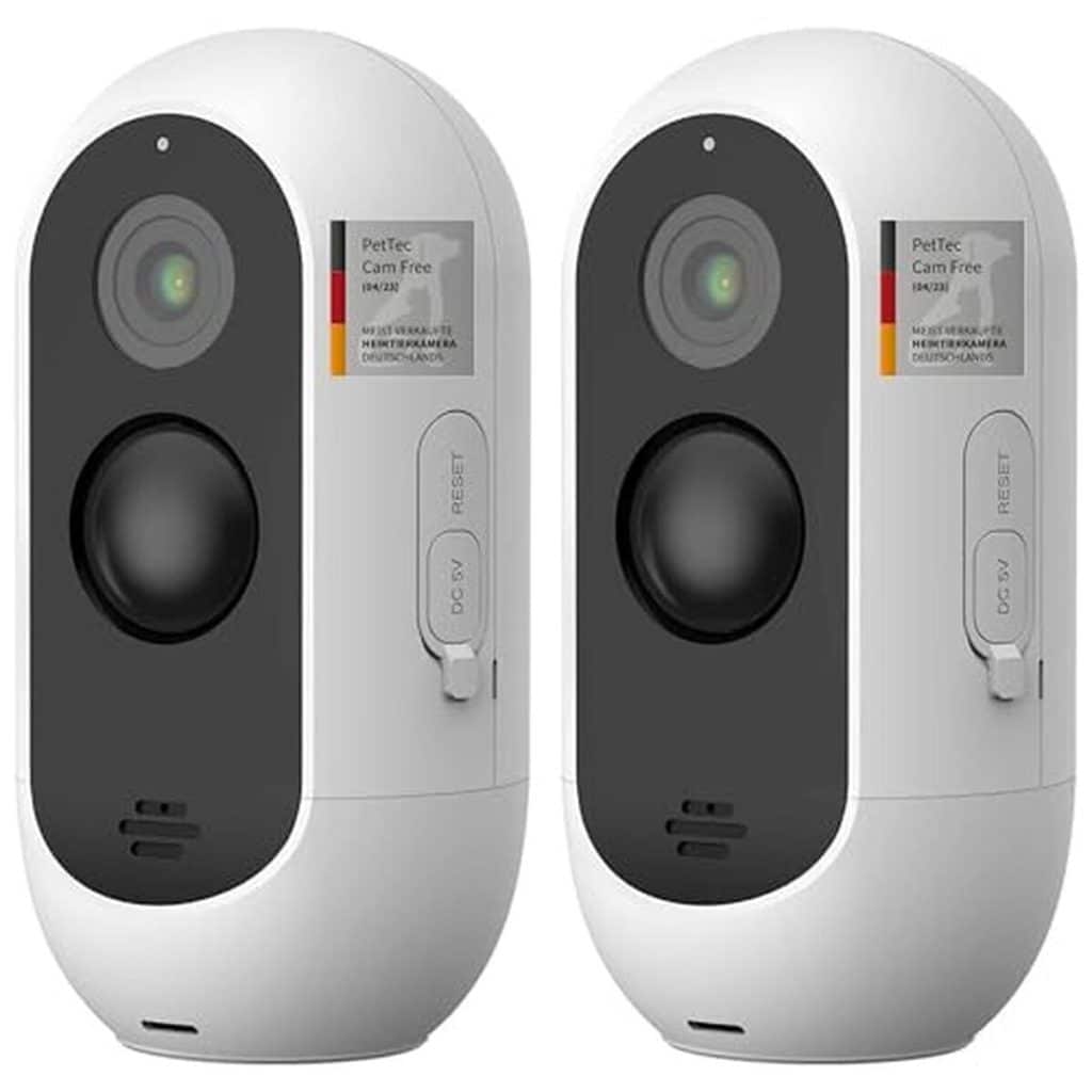 Évaluation des caméras sans fil pour animaux : petTec Cam Free