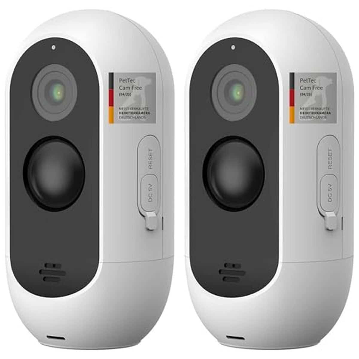 Évaluation des caméras sans fil pour animaux : petTec Cam Free