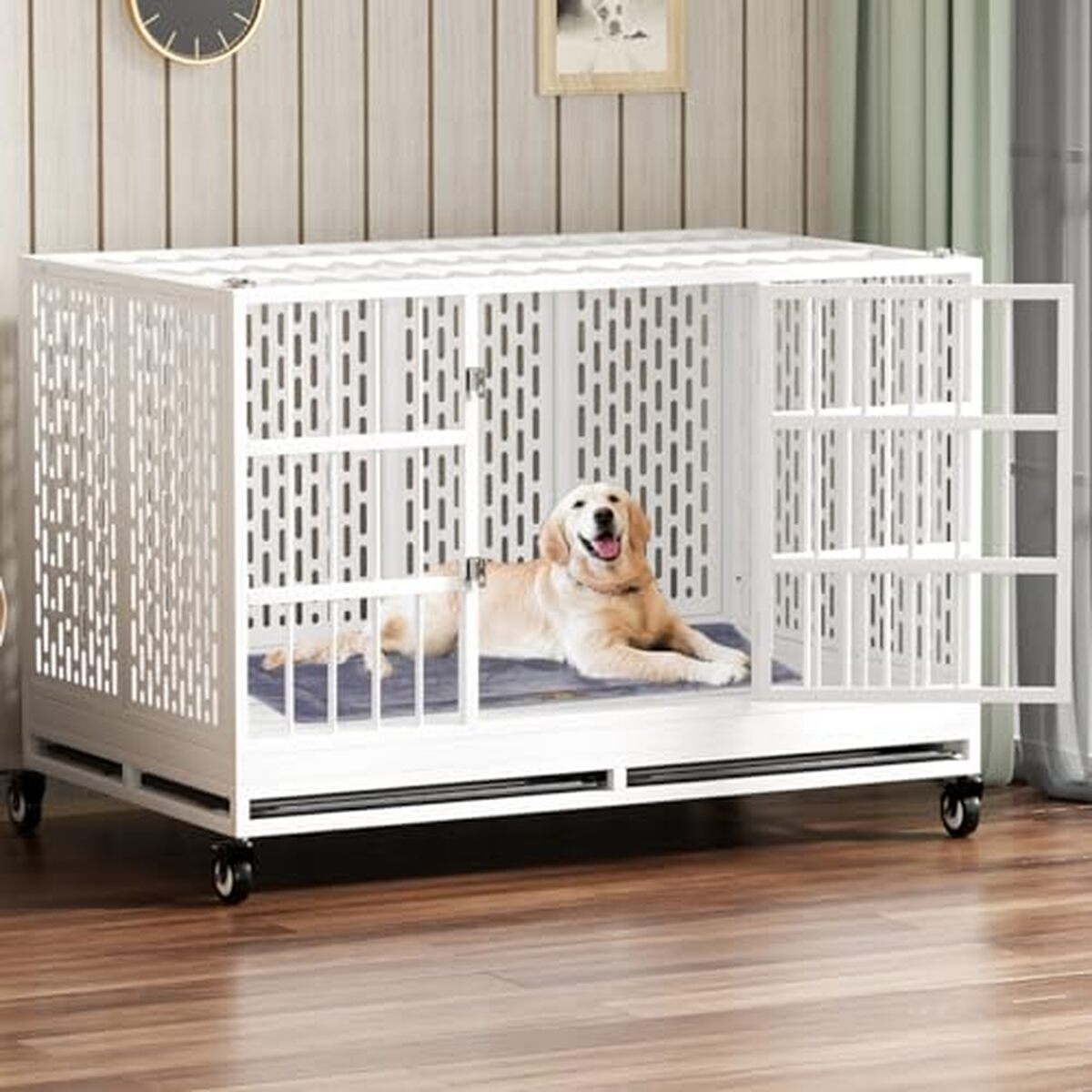 Test de la caisse Snuowu robuste avec roulettes pour chien