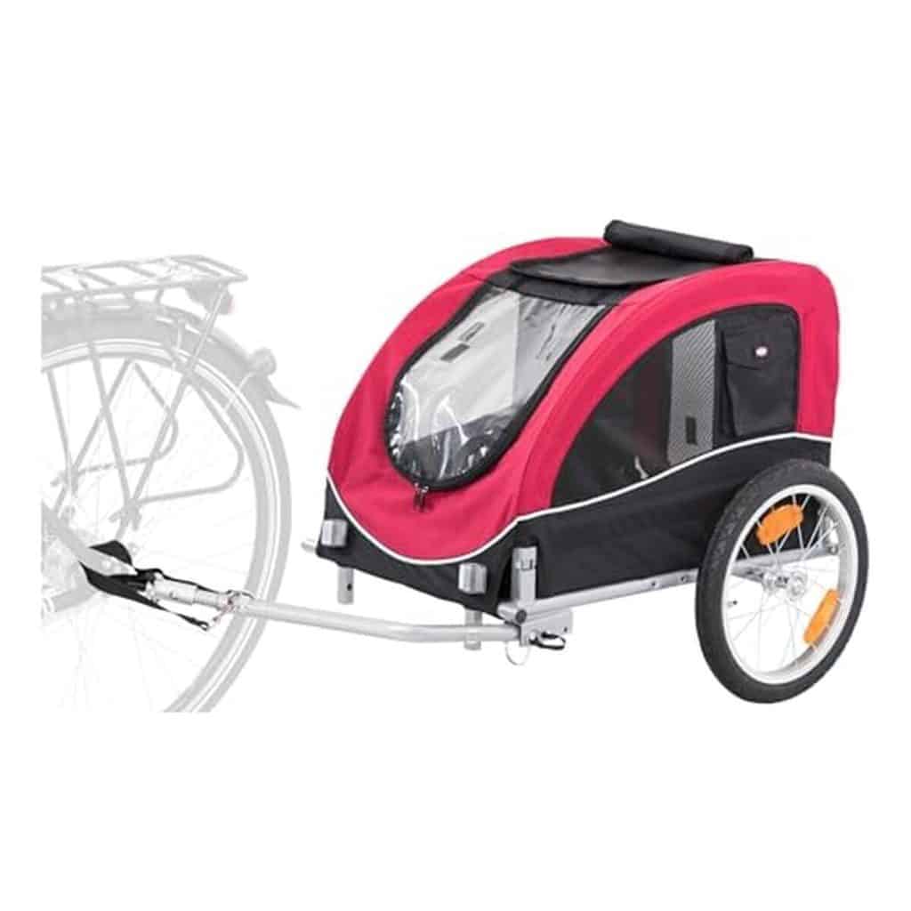 Test de la remorque vélo pour chien Trixie - Taille M