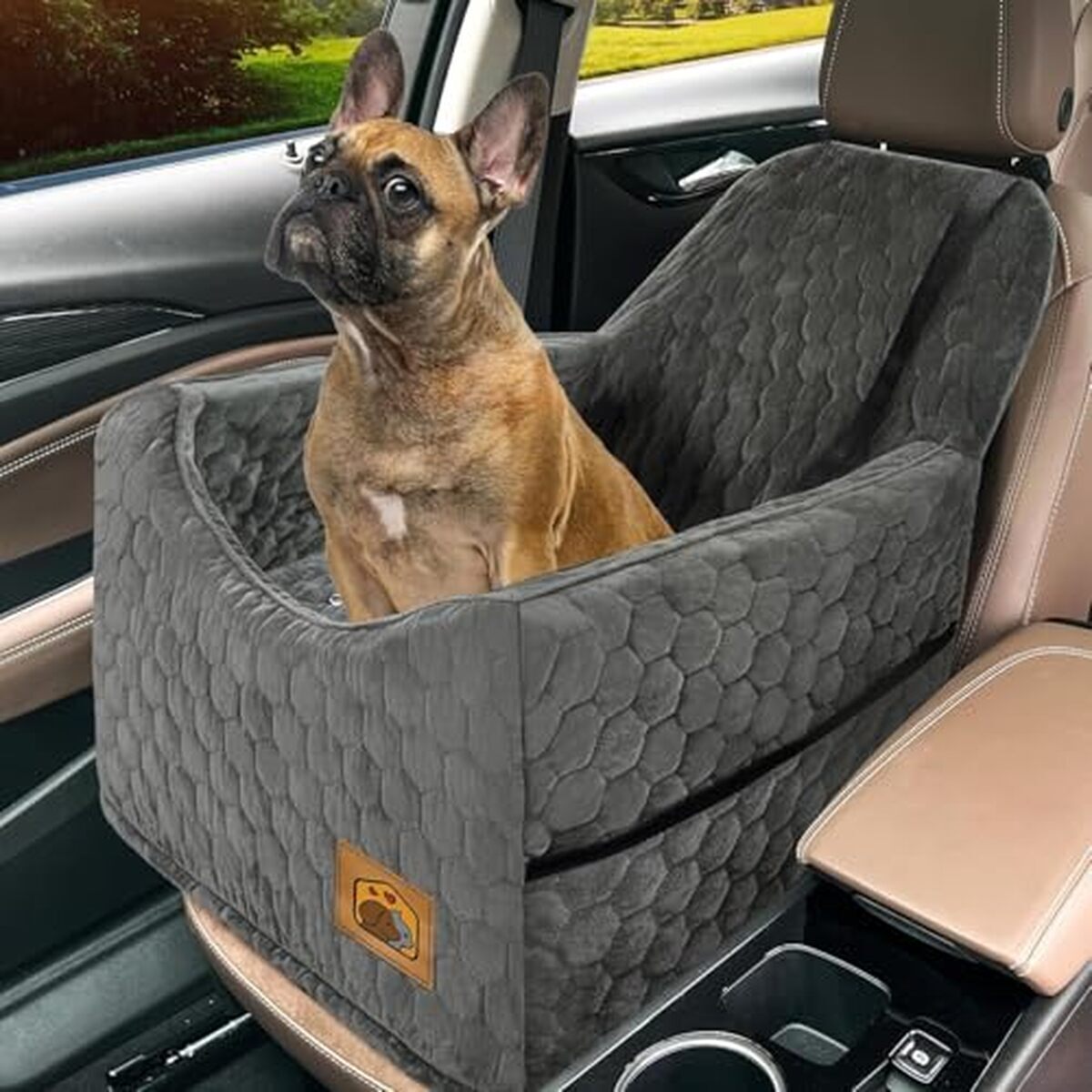 Test : siège auto pour chiens en mousse à mémoire de forme