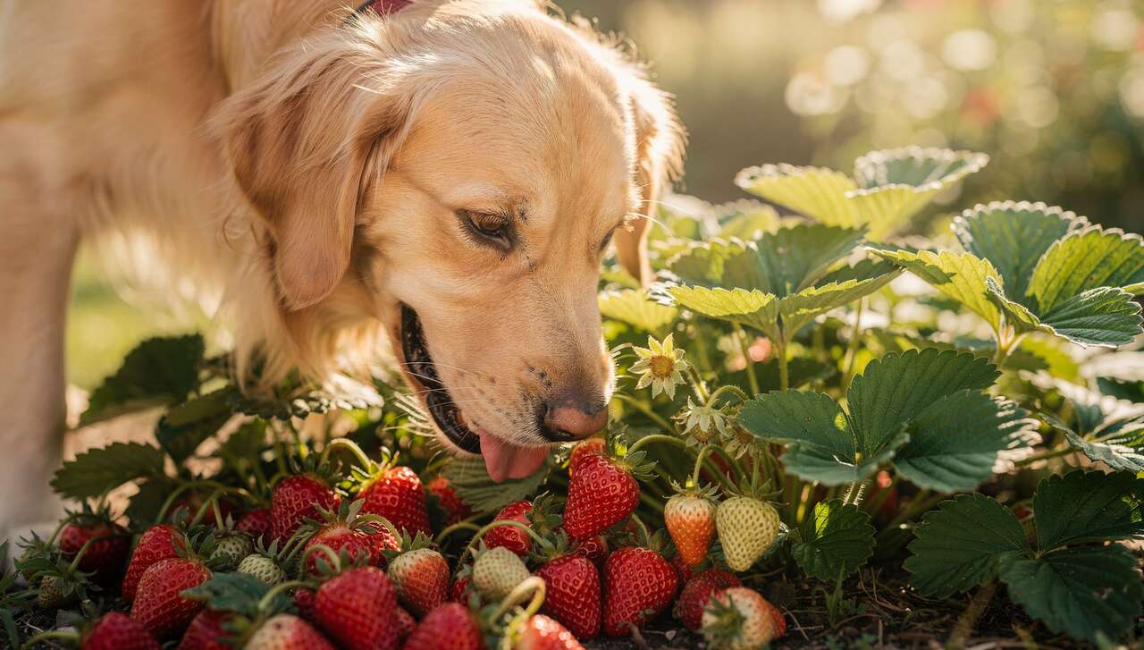 La fraise : bienfaits pour le chien
