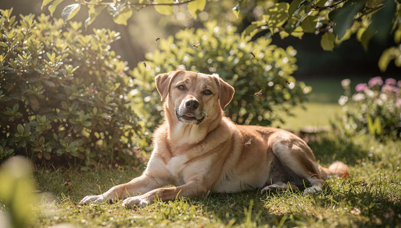 Chien : attention aux moustiques et aux guêpes
