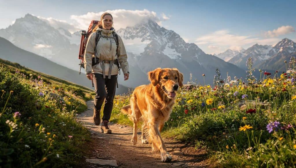 Cani-rando : randonner avec votre chien